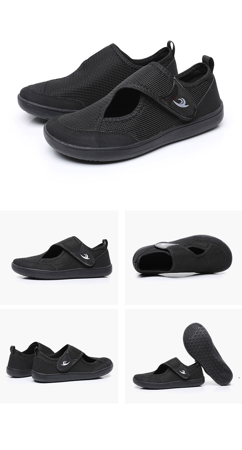 حذاء طبي مريح بتصميم عملي (Slip-On مع لاصق)، مناسب للمشي والاستخدام اليومي – תמונה 4